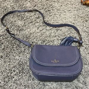 Navy blue crossbody Kate spade handbag